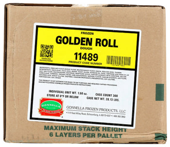 GONNELLA FROZEN: Golden Roll Dough, 300 pc