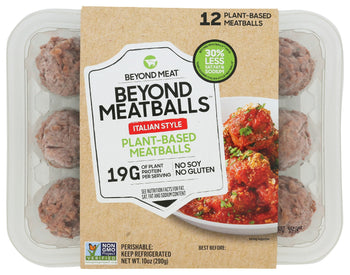 BEYOND MEAT: Beyond Meatballs Italian Style Plant Based Meatballs, 10 oz