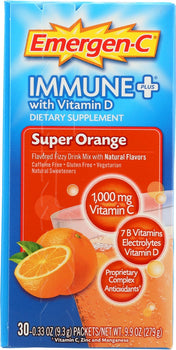 EMERGENC-C: Immune+ Super Orange 30 Count, 9.30 oz