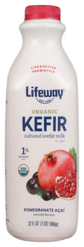 LIFEWAY: Organic Low Fat Kefir Pomegranate Acai, 32 oz