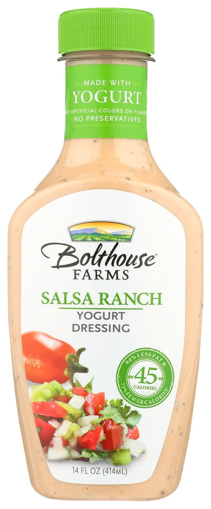 BOLTHOUSE: Salsa Ranch Yogurt Dressing, 14 oz