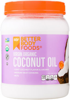 BETTERBODY FOODS: Organic Extra Virgin Coconut Oil, 15.5 oz