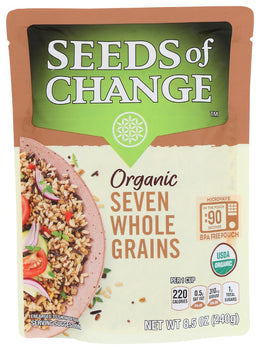 SEEDS OF CHANGE: Organic Seven Whole Grains, 8.5 oz