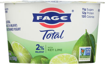 FAGE: Total 2% Lowfat Yogurt with Key Lime, 5.3 oz