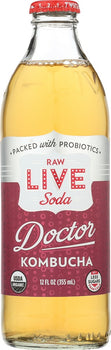 LIVE SODA: Doctor Kombucha, 12 oz