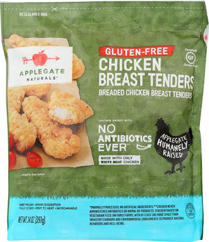 APPLEGATE: Natural Gluten Free Chicken Breast Tenders Family Size, 14 oz