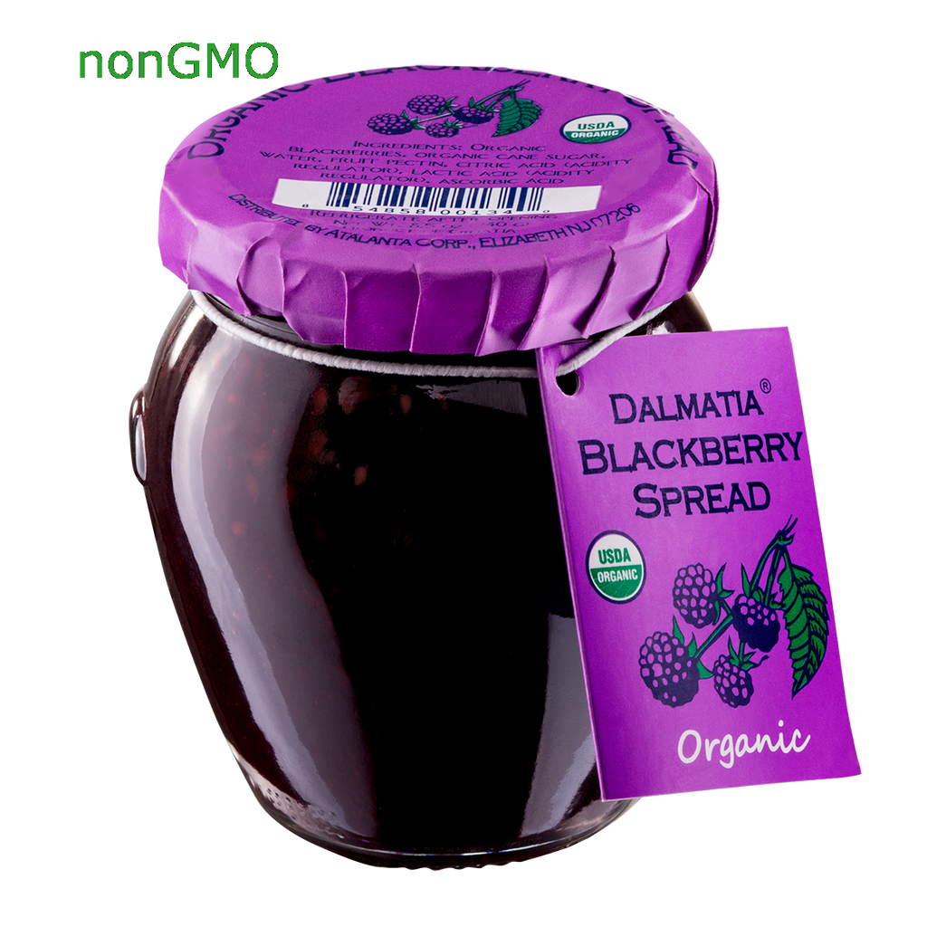 DALMATIA: Spread Blackberry Org, 8.5 oz