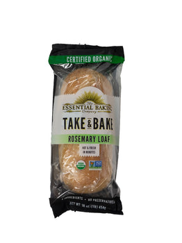 THE ESSENTIAL BAKING COMPANY: Take & Bake Bread, Rosemary, 16 oz