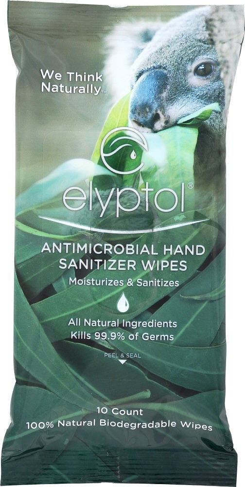 ELYPTOL: Antimicrobial Hand Sanitizer Wipes, 10 pc