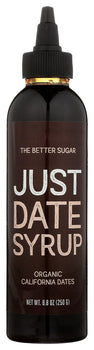 JUST DATE SYRUP: Organic California Dates Syrup, 8.8 oz