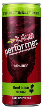 JUICE PERFORMER: Beet Juice with B12, 8.4 oz