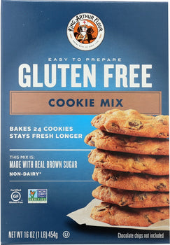 KING ARTHUR FLOUR: Gluten Free Cookie Mix, 16 oz