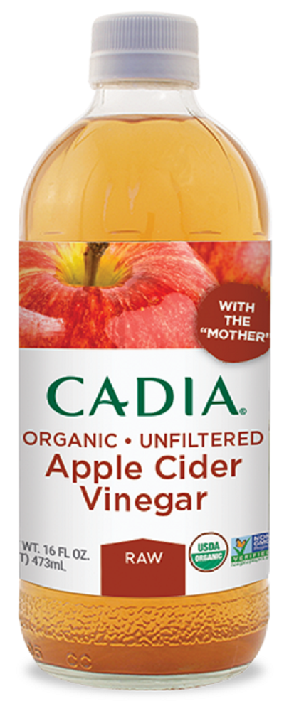 CADIA: Organic Apple Cider Vinegar, 16 oz