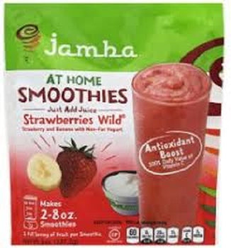 JAMBA JUICE: At Home Smoothies Strawberries Wild, 8 oz