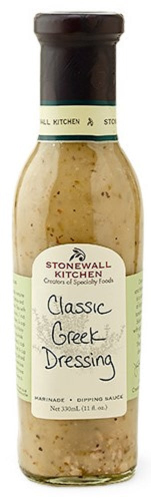 STONEWALL KITCHEN: Classic Greek Dressing, 11 oz