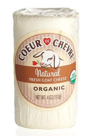 MONTCHEVRE: Couer de Chevr Natural Fresh Goat Cheese, 4 oz