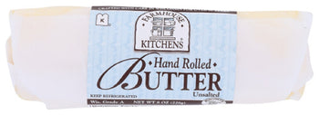 FARMHOUSE KITCHENS: Hand Rolled Unsalted Butter, 8 oz