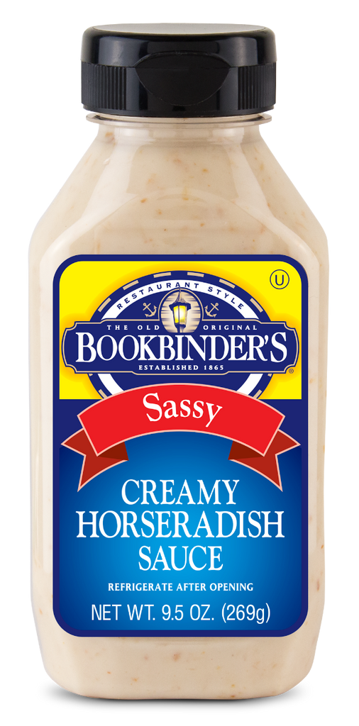 BOOKBINDERS: Creamy Horseradish Sauce, 9.50 oz