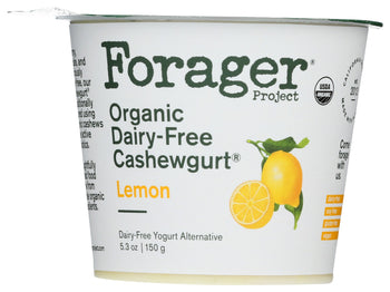 FORAGER: Lemon Organic Cashewgurt, 5.30 oz