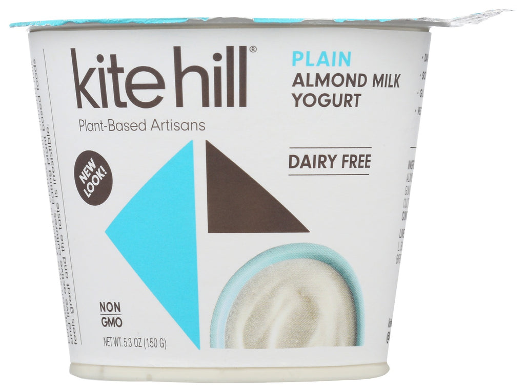 KITE HILL: Plain Almond Milk Yogurt, 5.30 oz