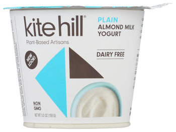 KITE HILL: Plain Almond Milk Yogurt, 5.30 oz