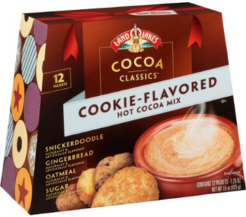 LAND O LAKES: Cookie-Flavored Hot Cocoa Mix, 15 oz