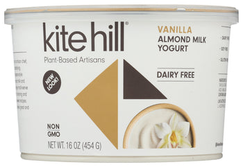 KITE HILL: Vanilla Almond Milk Yogurt, 16 oz