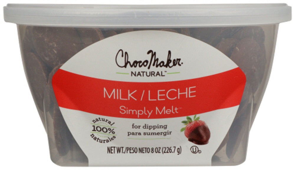 CHOCOMAKER: Simply Melt Milk, 8 oz