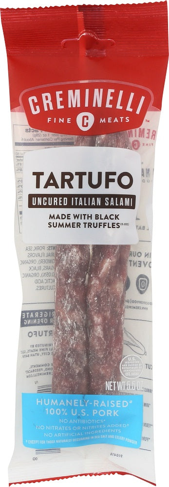 CREMINELLI FINE MEATS: Tartufo Uncured Italian Salami, 5.50 oz