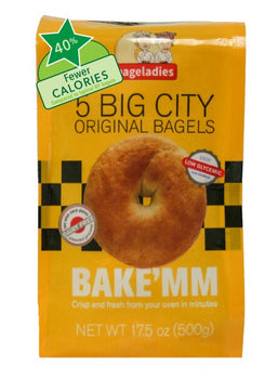 BAGELADIES: Big City Original Bagels, 17.50 oz