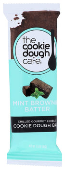 COOKIE DOUGH CAFE: Mint Brownie Batter Cookie Dough Bar, 1.60 oz