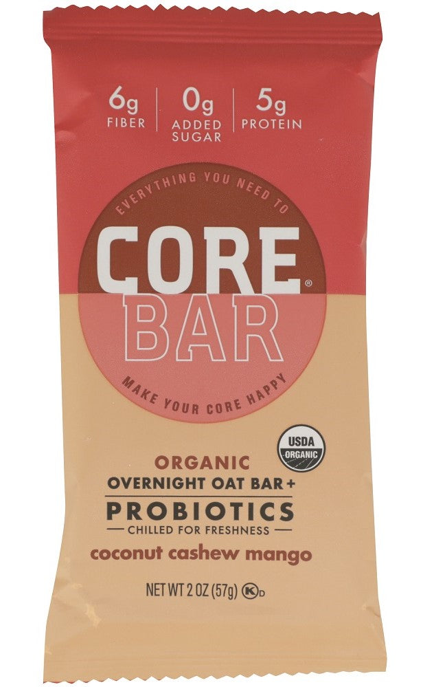 CORE FOODS: Coconut Cashew Mango Bar, 2 oz