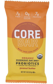 CORE FOODS: Peanut Butter Bar, 2 oz