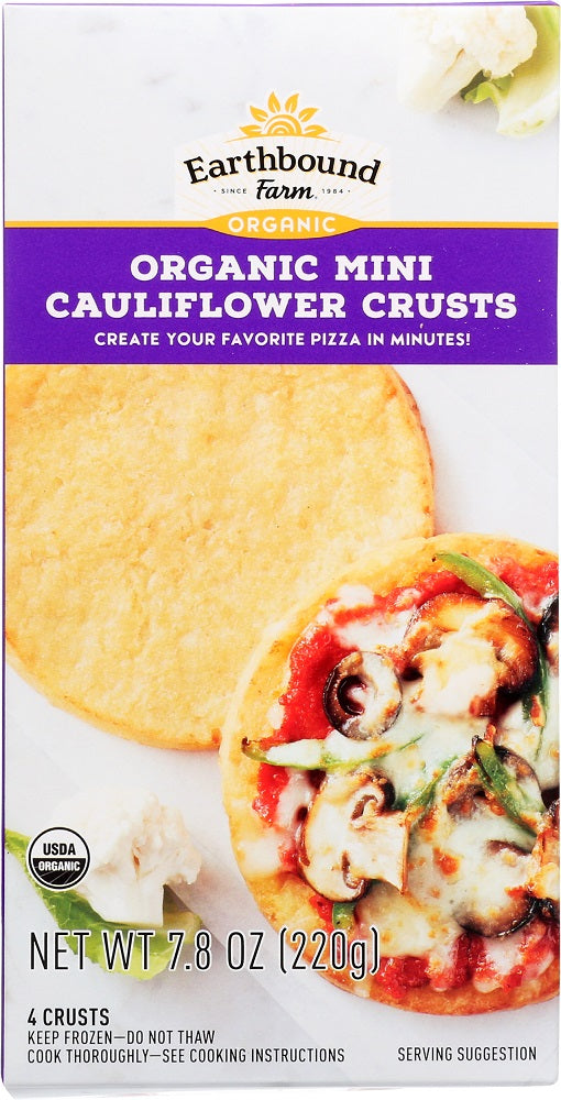 EARTHBOUND FARMS: Organic Mini Cauliflower Crusts, 7.80 oz