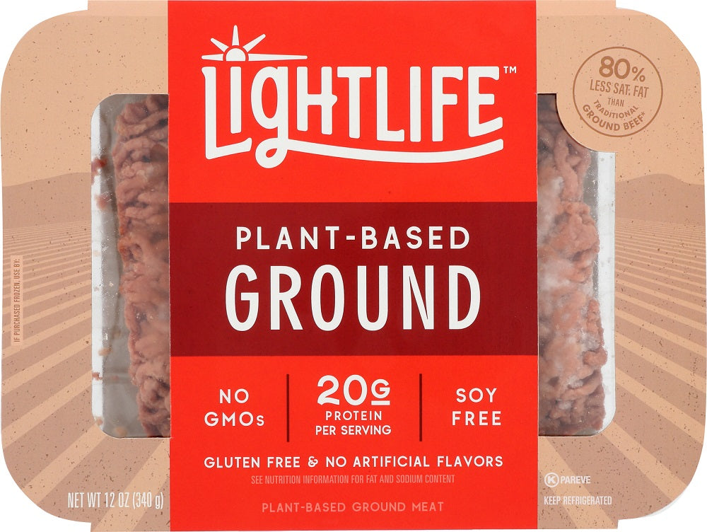 LIGHTLIFE: Plant-Based Ground, 12 oz