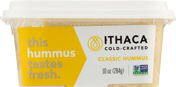 ITHACA COLD CRAFTED: Classic Hummus, 10 oz