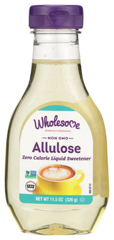 WHOLESOME: Allulose Zero Calorie Liquid Sweetener, 11.50 oz