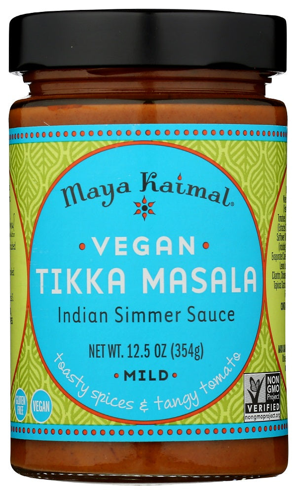 MAYA KAIMAL: Vegan Tikka Masala Indian Simmer Sauce, 12.50 oz