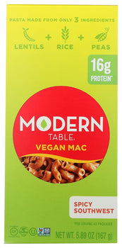 MODERN TABLE: Vegan Mac Spicy Southwest, 5.89 oz