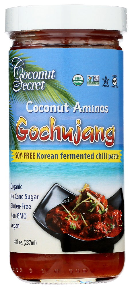 COCONUT SECRET: Gochujang Coconut Aminos, 8 oz