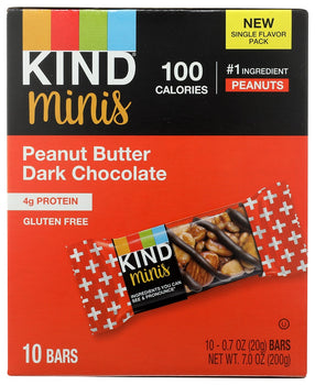 KIND: Peanut Butter Dark Chocolate Minis, 7 oz