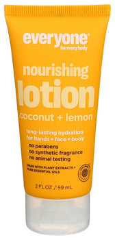 EVERYONE: Coconut + Lemon Nourishing Lotion, 2 fo