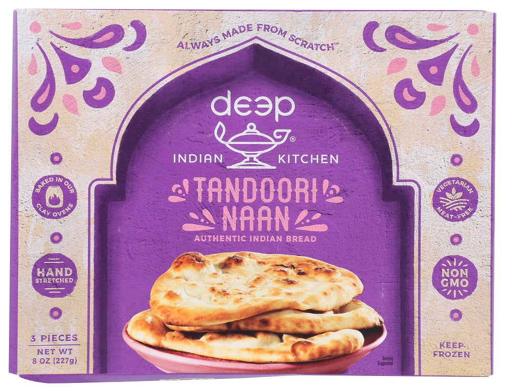 DEEP INDIAN KITCHEN: Tandori Naan, 8 oz