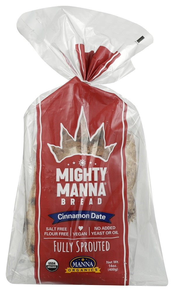 NATURES PATH: Organic Mighty Manna Cinnamon Date Bread, 14 oz