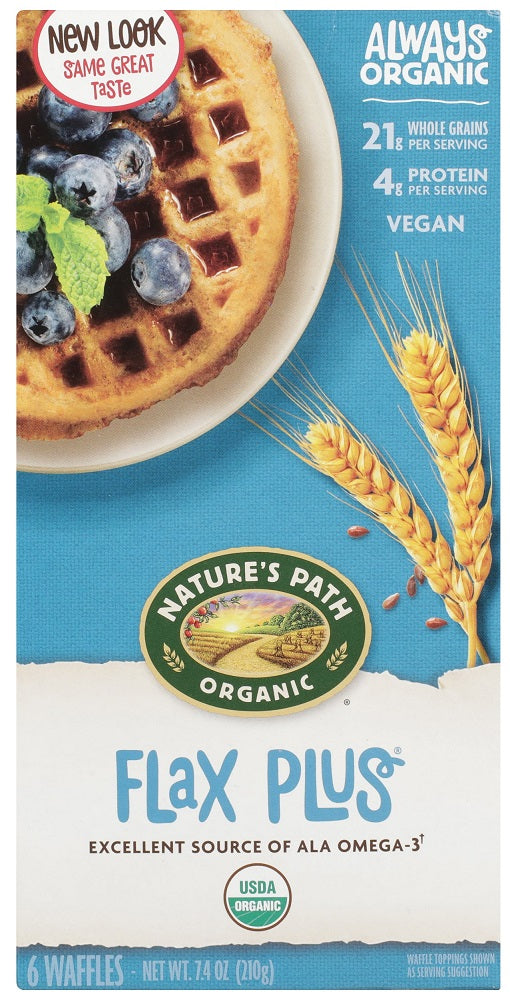 NATURES PATH: Organic Flax Plus Waffle, 7.40 oz