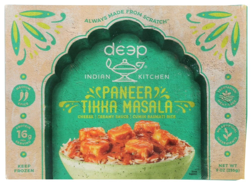 DEEP INDIAN KITCHEN: Paneer Tikka Masala Entree, 9 oz