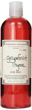 STONEWALL KITCHEN: Grapefruit Thyme Dish Soap, 16.90 fo