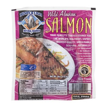 HENRY & LISAS: Grab ¡¯n Go Wild Alaskan Salmon, 4 oz