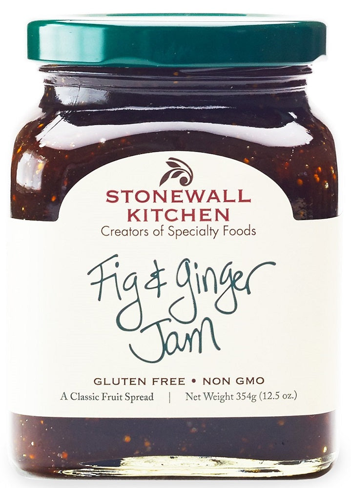 STONEWALL KITCHEN: Fig & Ginger Jam, 12.50 oz