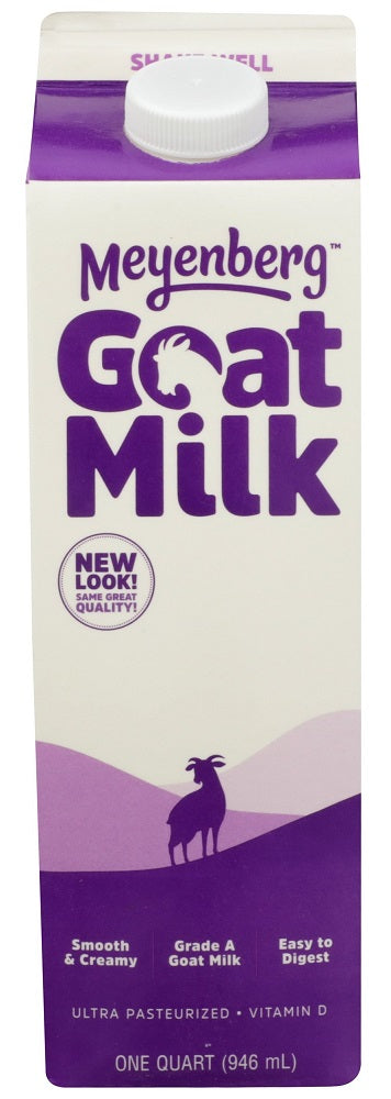 MEYENBERG: Ultra Pasteurized Whole Goat Milk, 32 oz